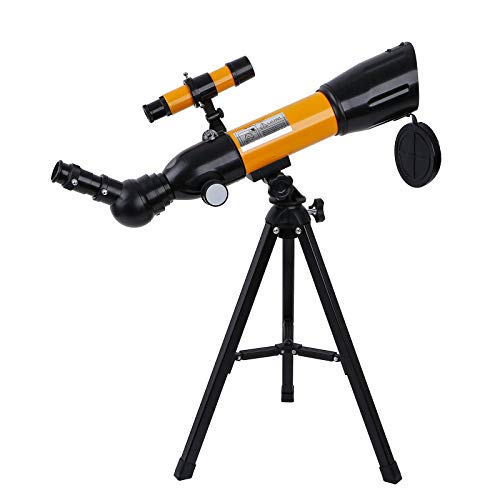 Telescopio refractor con trípode y apertura 50 mm miniatura 6