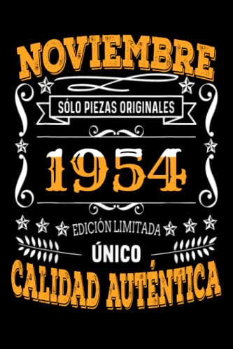 CUADERNO, NOVIEMBRE 1954, 68 Años Siendo Genial: Regalo de 68 cumpleaños para mujeres y hombres, ideas de 68 cumpleaños Regalo un cumpleaños divertido Regalo , regalo de 68 cumpleaños para él/ella.
