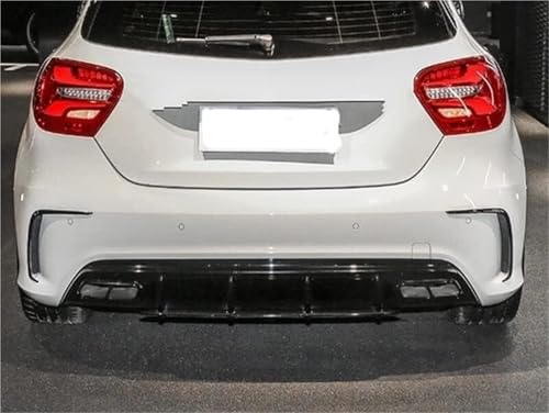 Alerón de coche elegante estilo AMG para Sport Hatchback con canards 5