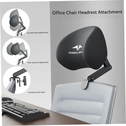 Appui-tête de chaise de bureau réglable support cou ergonomique mousse