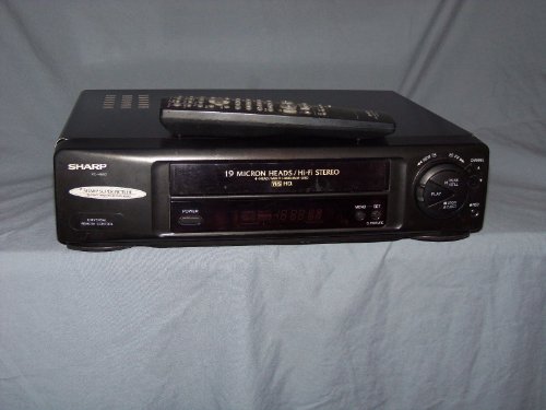 Sharp Vc-h952u 19 Micron 4 Head Hifi Vhs Player/recorder - Excellence Condition