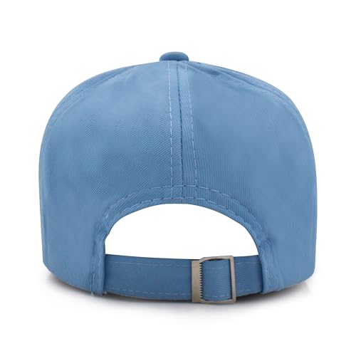 Image of VRITRAZ Unisex Kids Baseball Cap, Lightweight Adjustable Casual Sports Hat | for School, Travel and Outdoor Activities, Boys and Girls (4-12 Years)