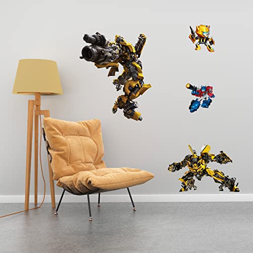 Large Wall Decals 4 Bumblebee Collection Giant Wall Stickers Peel And Stick For Kids Nursery Bedroom Living Room Classroom Decor Gift Supplies (15.7 X 31.5 In） #TOP4