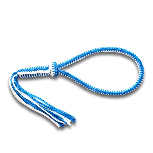 SIAMKICK Diadema tradicional de Muay Thai Mongkol, hecha a mano, auténtica diadema de Mongkon, Wai Kru Thai boxeo y kickboxing (azul ártico)