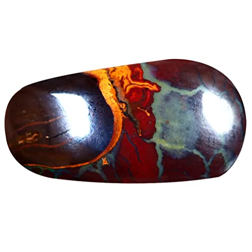 Opale rocheuse Koroit 6.45 ct naturelle multicolore de forme fancy taille 16x8 mm