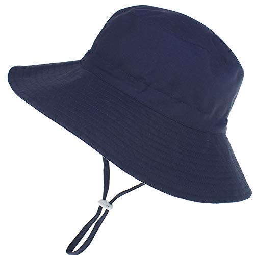 Maxnova Baby Sun Hat Toddler Summer Upf 50+ Baby Girl Bucket Hat Wide Brim Beach Hats For Baby Boys 2-7Years #TOP1