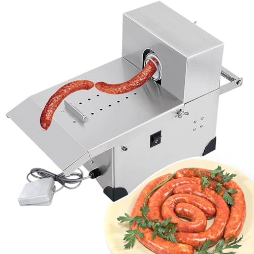 GYKOZY Sausage Tying Machine - Commercial Linker Tier Machine, 220V, Efficient Knotting for Sausage Production, Two Modes for Versatile Use
