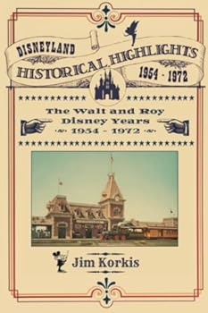 Paperback Disneyland Historical Highlights Book