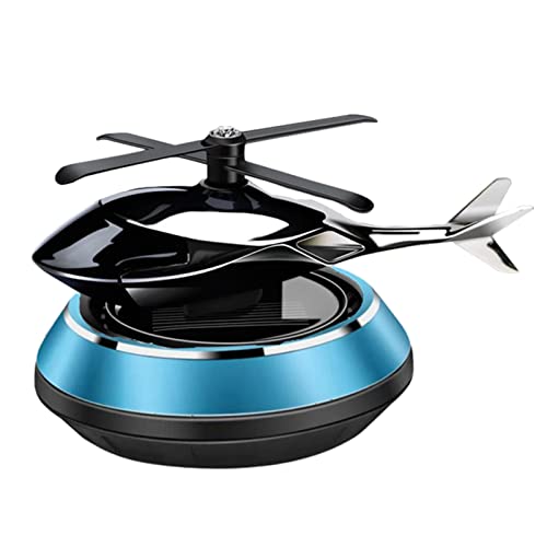 太陽エネルギー車の香水車の芳香剤車のインテリアホーム用車の香水, 青, 10.4x8 cm