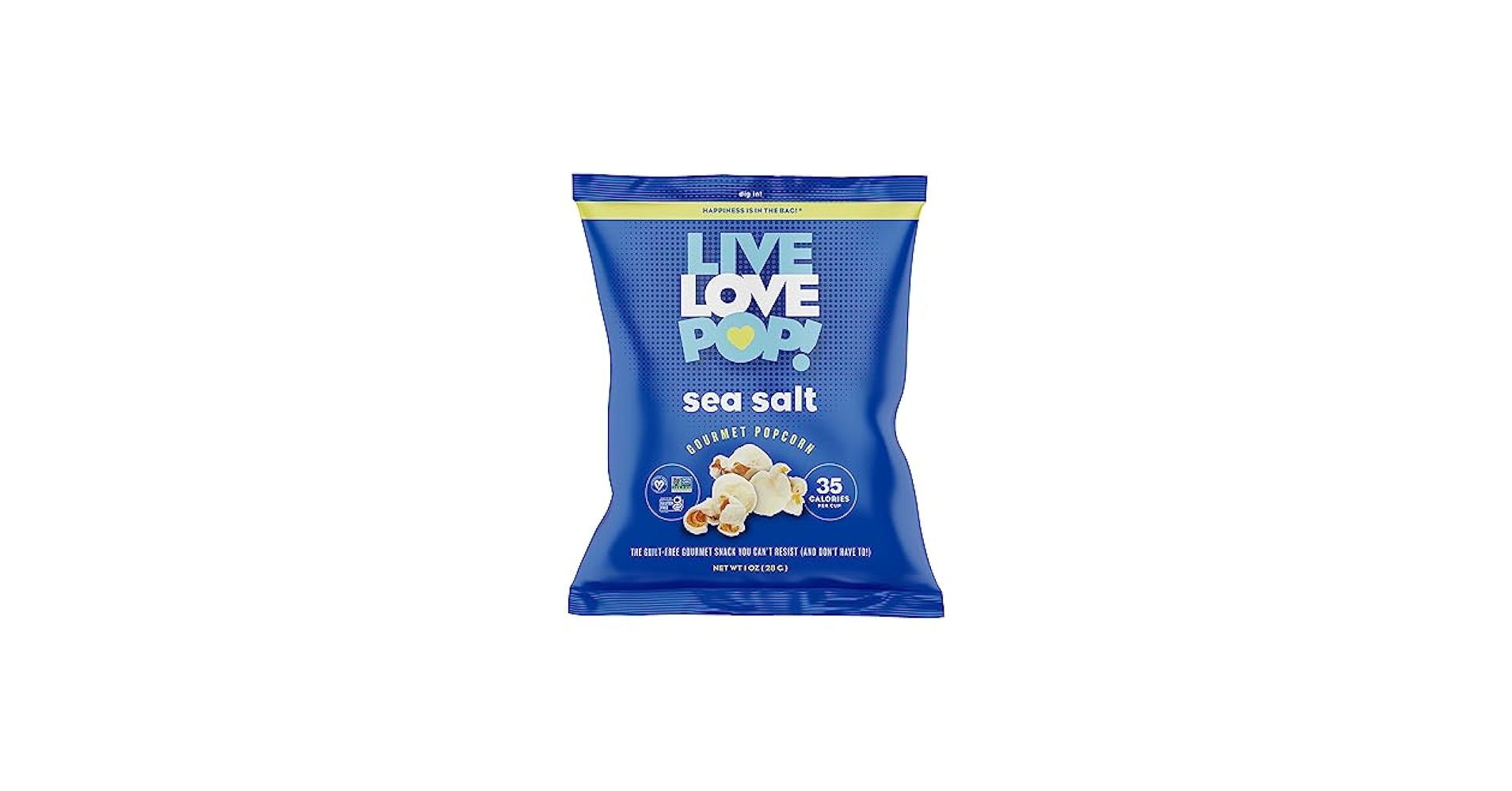 Amazon.com: Live Love Pop Sea Salt Popcorn 1.0 oz. (24 pack)