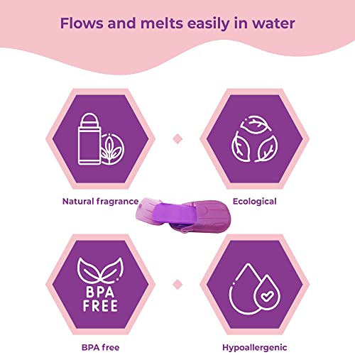 Paper-Soap-Sheets-4-Pack-20-Sheets-Per-Pack-Portable-Disposable-Travel-Paper-Soap-Sheets-Foaming-Hand-Washing-Scented-Bath-Slice-Soap-Sheets-for-Indoor-Travel-Camping-Hiking-Outdoor-Violet