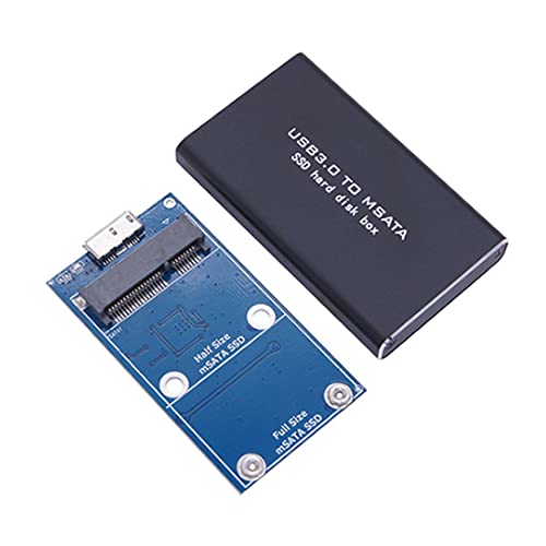 Carcasa externa para SSD MSATA USB 3.0 miniatura 4