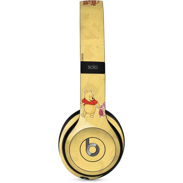 Skinit Decal Audio Skin Compatible with Beats Solo 2 Wired - Officially Licensed Disney Winnie The Pooh and Piglet Design
