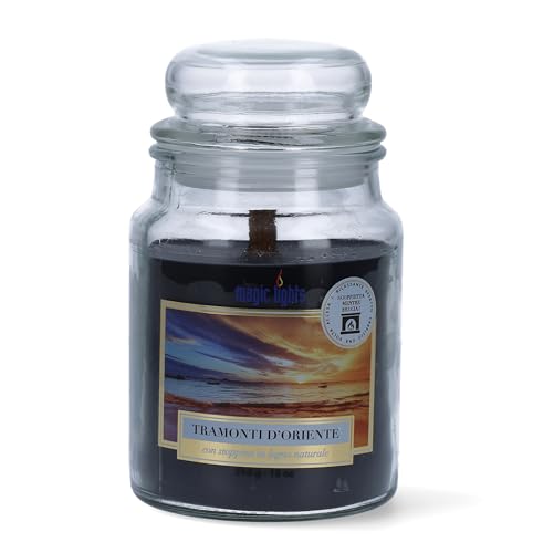Magic Lights - Candela Profumata Giara 510gr Sandalo...