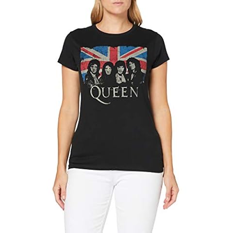 Rock Off Queen - Camiseta Bandera Reino Unido Cover