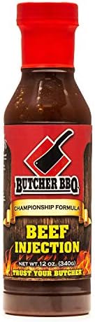 Butcher BBQ Liquid Brisket Injection | World Championship Winning Formula | Texas Brisket | Barbecue Seasoning | Smoking Brisket | MSG and Gluten Free
