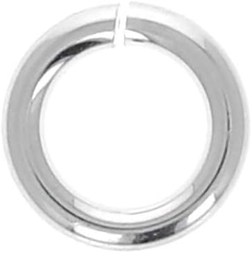 25 pc, 7mm 16 Gauge, Open Jump Rings, Sterling Silver, Jump Rings, .925