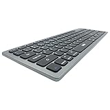 Teclado Bluetooth 5.0 Slim Prime OEX TC504 ABNT2 Prata