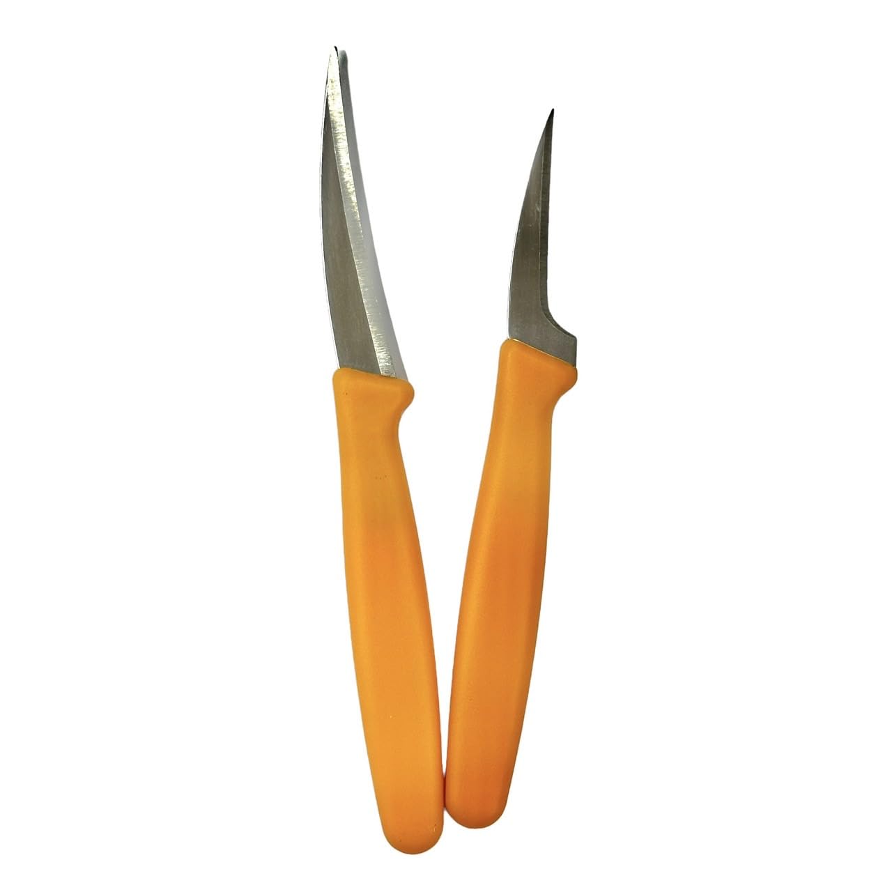 2 Pcs Set of Fruit Carving Knives Fruit and Vegetable Carving Knife Thai Food Art Engraving Tool 2 Inches Blade