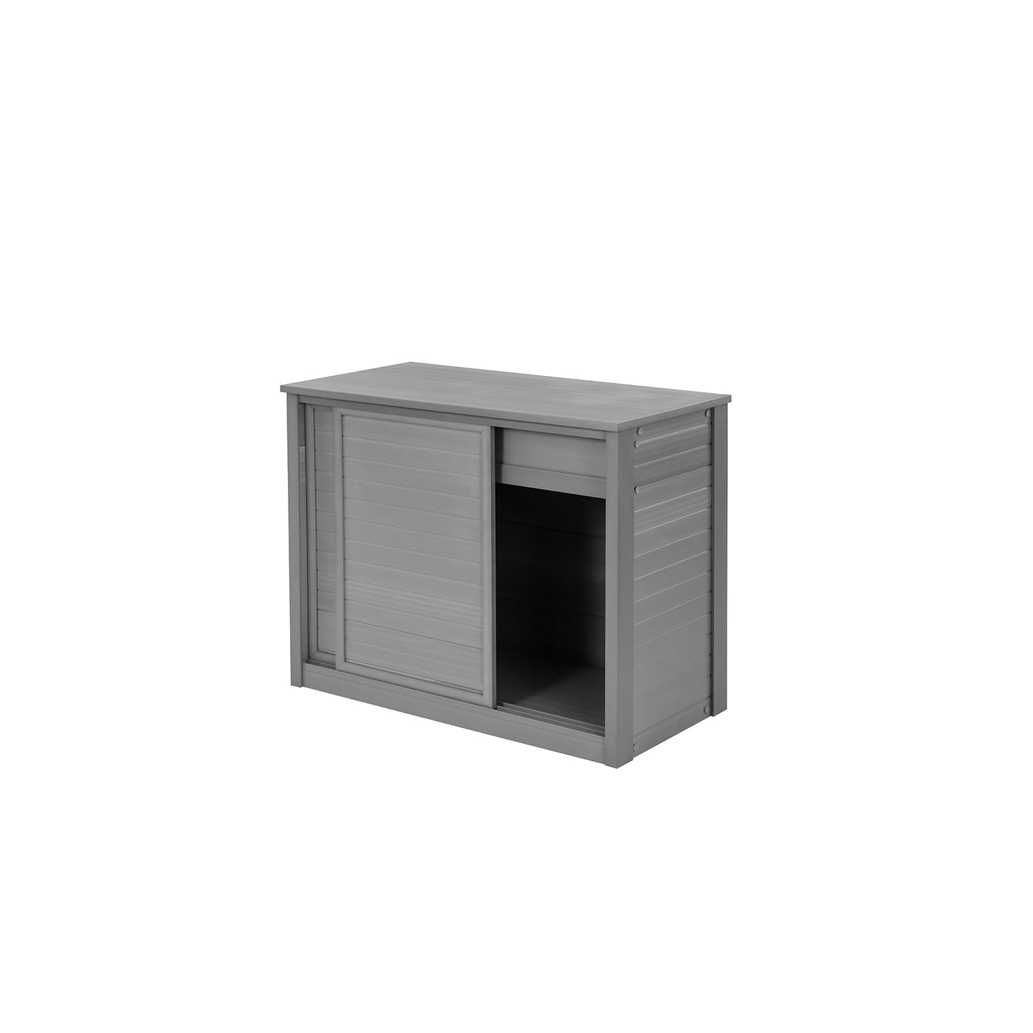 New Age Pet ECOFLEX Versa Stand Storage Cabinet for Pets, 36-Inch, Durable Wood Plastic Composite, Non-Toxic, Easy Assembly, Ideal for Extra Bedding, Food, Toys, Accessories Storage, 10 Yr Warranty