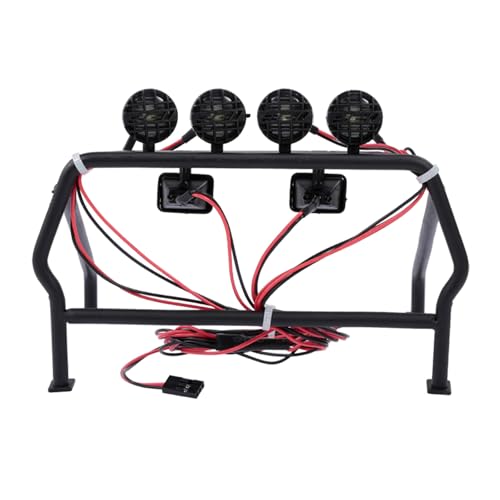 Cage protection métal voiture télécommandée 1/10 LED crawler - 4