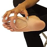 Premium Gel Ball of Foot Cushions - Reusable Clear Gel Metatarsal Pads - Foot Pain Relief - 1/4 Inch - 2 Pair