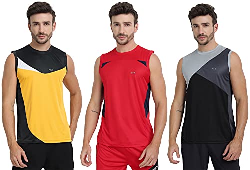 Image of FTX Men's Solid Regular Fit T-Shirt