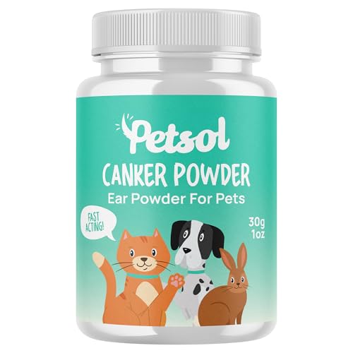 PetSol Fast Acting Ear Powder (Large 30g...
