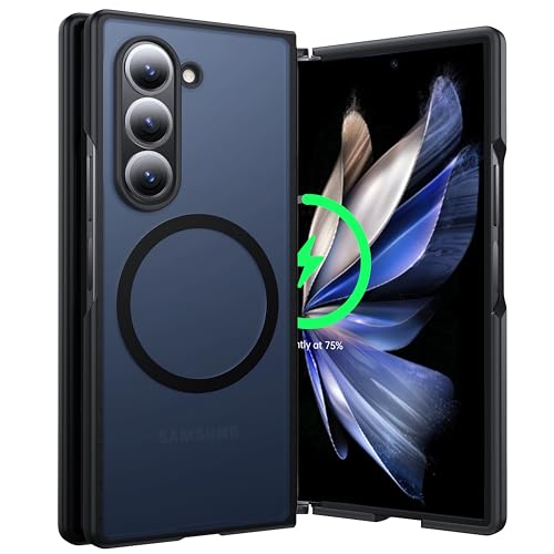 Coque Samsung Z Fold 6 avec MagSafe silicone mat