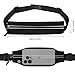 Slim Running Belt For Men and Women Waist Fanny Pack Phone Holder Pouch Bag Reflective Zipper Pocket Workout Cycling Fitness