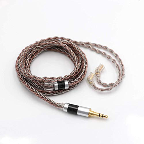 Câble de rechange tressé Tripowin C8 pour écouteurs BL03 KZ ZS10 PRO prise 3.5mm