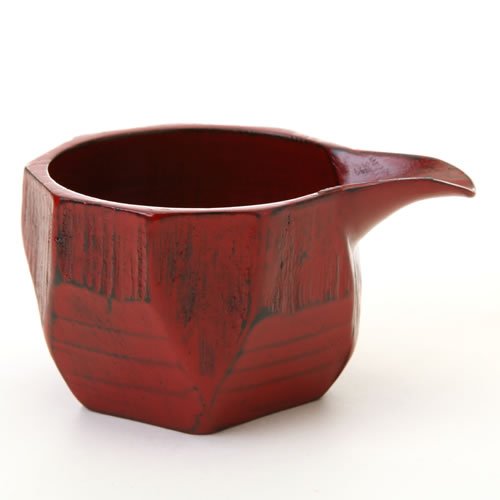 手彫り天然木漆塗り Amazon.co.jp: 天然木製 片口 根来 漆塗り : Home & Kitchen