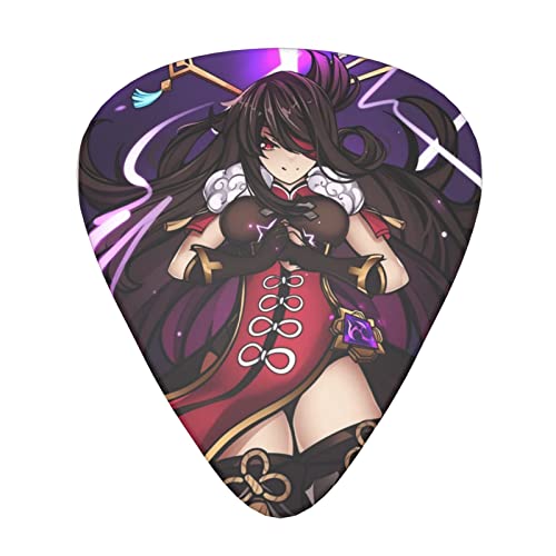 Beidou Genshin Impact Lot de 12 médiators créatifs pour guitare électrique en bois Unisexe - Les Beatles, Paul McCartney, John Lennon, RIngo Starr, George Harrison Beidou Genshin Impact Lot de 12 médiators créatifs pour guitare électrique en bois Unisexe