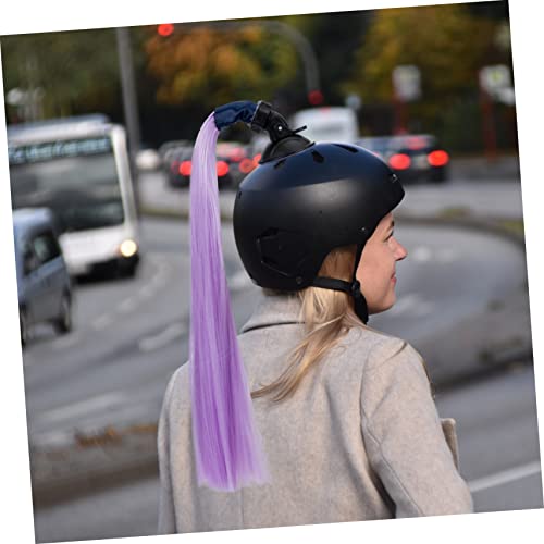 Queue de cheval pour casque de moto : sublimez vos sorties de route avec style