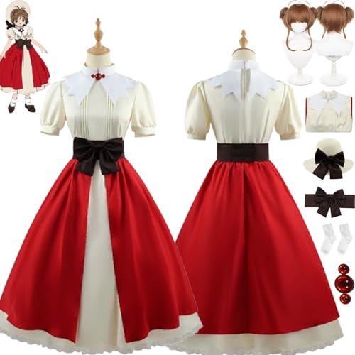 Panoplie complète Cardcaptor Sakura tenue de fête et costume avec perruque cadeau pour femmes