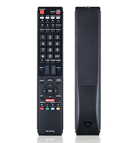 Replacement Remote Control Universal for Sharp GA935WJSA GB005WJSA GB004WJSA AQUOS Smart LED HDTV TV
