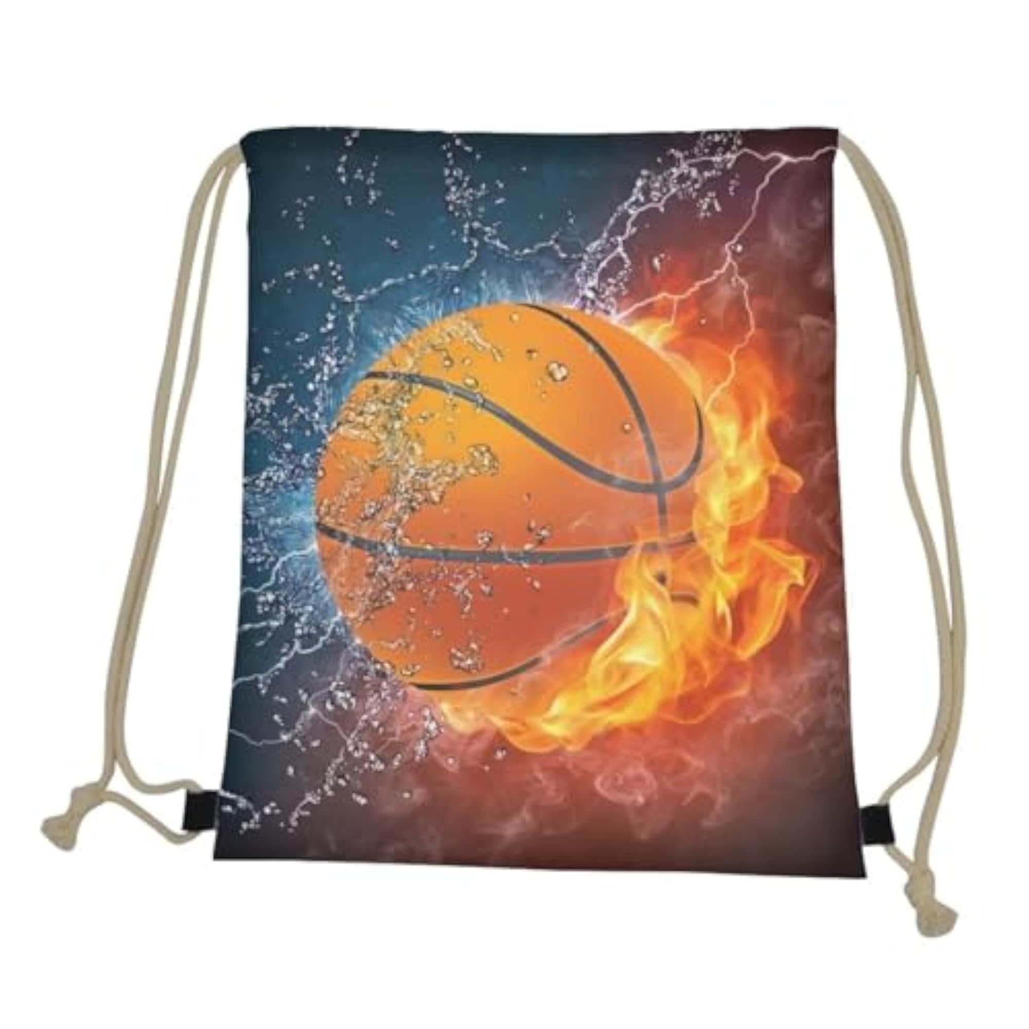 Stylish Drawstring Bag Sport Backpack, Travel Storage