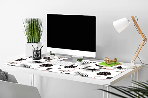 Couverture de bureau avec protection des surfaces et bords arrondis