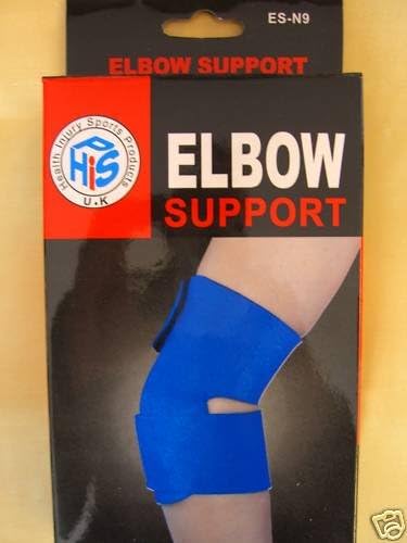NEOPRENE ADJUSTABLE ELBOW SUPPORT BRACE GYM INJURY