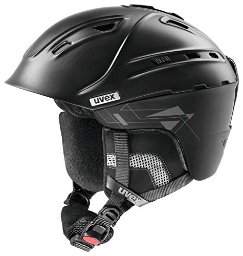 Uvex Plus Two Ski Helmet, Black, Large/X-Large