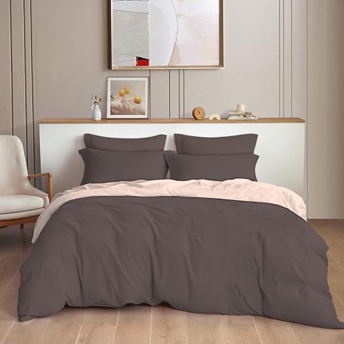 THE HOME STYLE 200TC Soft Glace Cotton King Size Duvet Cover II Razai Cover II Quilt Cover II Dohar for Double Bed with Zipper 90x100 inch
