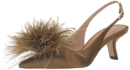 Image of Olive Bianka Feather Heels