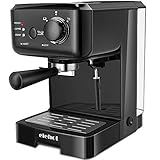 cafetera 15 bares thomas ♚Depósito de agua transparente y extraíble: gracias a la gran capacidad de hasta 1.25L, el tanque permite un uso prolongado sin preocuparse de tener que rellenarlo repetidamente. Diseño extraíble para una limpieza y mantenimiento más prácticos.