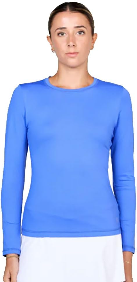 SOFIBELLA UV Colors Womens Long Sleeve Tennis Shirt
