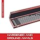 Starrett 823bz Stahlrohr Vernier Innen) Set, 3,8–30,5 cm Reihe, 0 cm Graduation, Genauigkeit +/-0.0001 