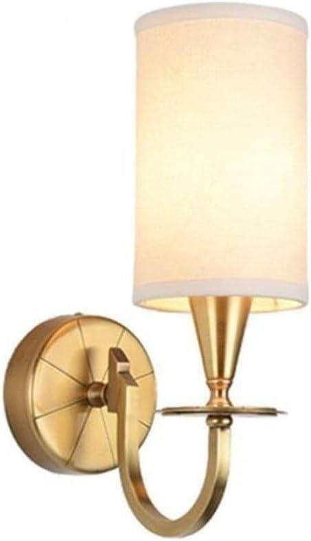 Luminaires de vanité en laiton et lin pour sublimer l'ambiance de votre miroir de salle de bain