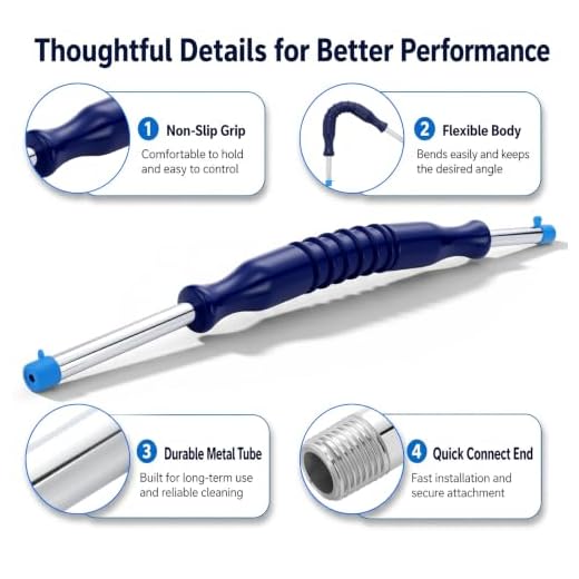 ElaraBerry 18" Flexible Pressure Washer Wand