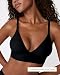 Harper Wilde Bliss Triangle Bralette – Ultra-Soft, Lightweight Bralette for Women with No Cups, No Wires, No Padding Large, Black