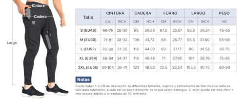 ZENWILL Cremallera Gym Jogger, Pantalon Deporte Malla Transpirable Fitness Hombre(Beige,L) - imagen 6