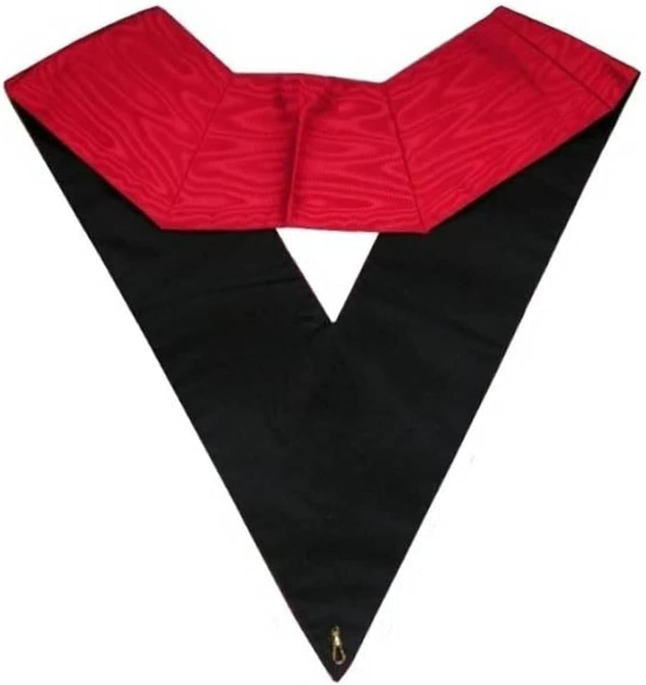 Bricks Masons 90th Degree Memphis Misraim French Regulation Collar - Hand Embroidery